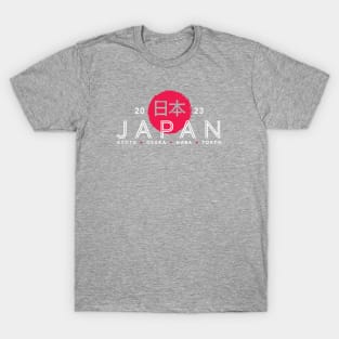 Japan: Kyoto Osaka Nara Tokyo T-Shirt